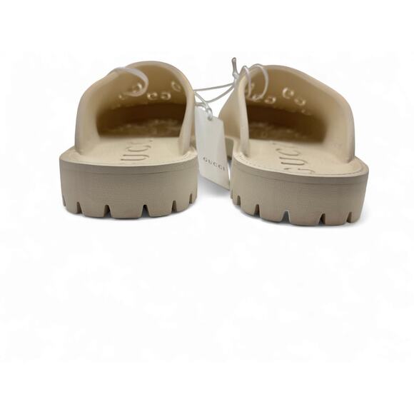 Gucci Authentic GG Perforated Crocs Slippers New in Box - Picture 6 of 9